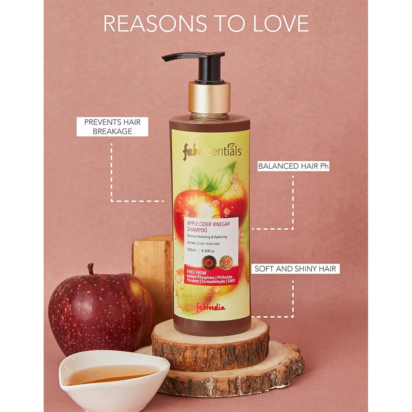 Apple Cider Vinegar Shampoo - 250 ml