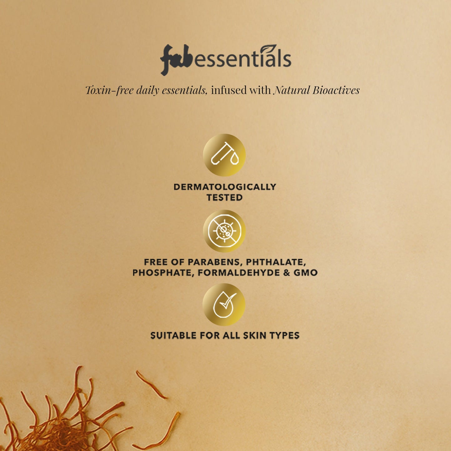 fabessentials Suvarna Kumkumadi 24K Gold Face Cream with Niacinamide & Red Algae 50ml