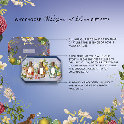 fabessentials Luxury Perfume Gift Set | Eau De Parfum for Men & Women | Long-Lasting Fragrances 3 x 30ml