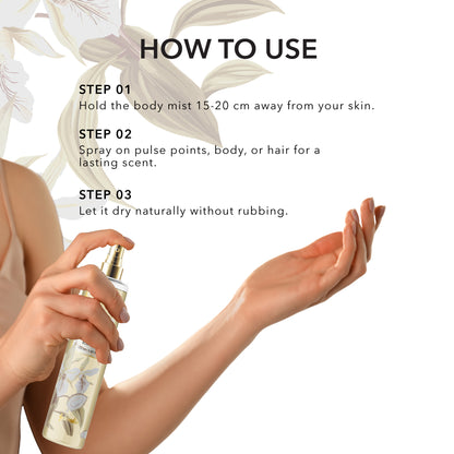 fabessentials Velvet Vanilla Body Mist 150ml | Luxury Fine Fragrance Mist for Women & Men
