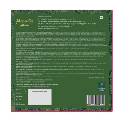 Blooming Rose Orchard Bath & Body Gift Set - Pack of 4