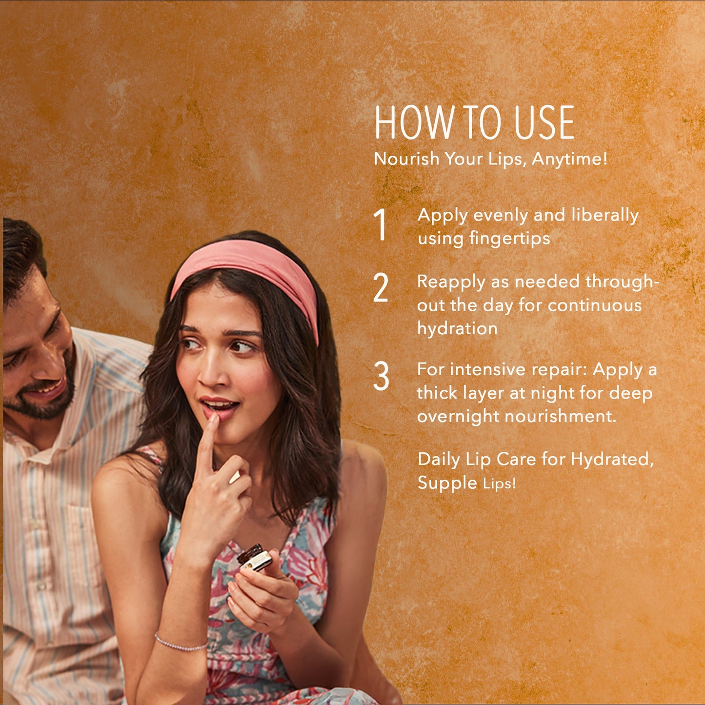 fabessentials Almond & Cocoa Lip Butter 3.5g | Lip Balm for Chapped Lips