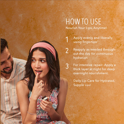 fabessentials Almond & Cocoa Lip Butter 3.5g | Lip Balm for Chapped Lips