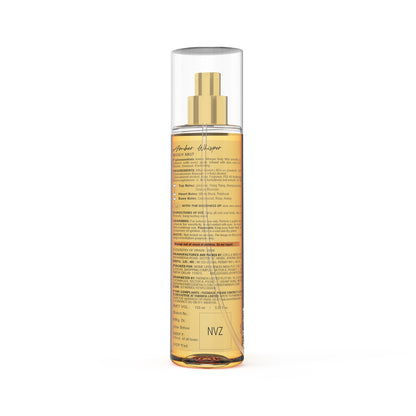 fabessentials Amber Whisper Body Mist 150ml | Luxury Fine Fragrance Mist for Women & Men