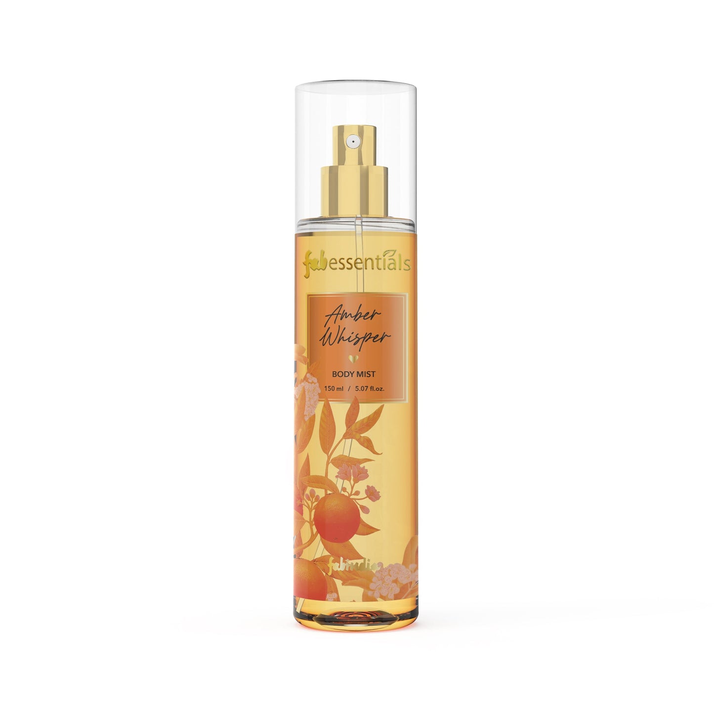 fabessentials Amber Whisper Body Mist 150ml | Luxury Fine Fragrance Mist for Women & Men