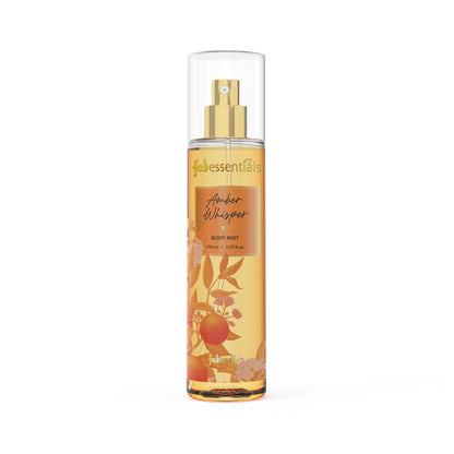 fabessentials Amber Whisper Body Mist 150ml | Luxury Fine Fragrance Mist for Women & Men