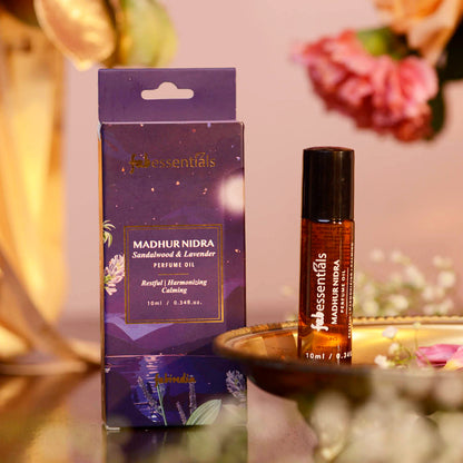 fabessentials Perfume Oil 10ml (Madhur Nidra) | Roller ball Perfume Oil for Men & Women