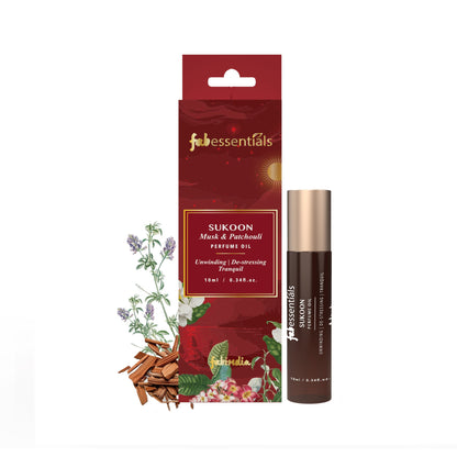 fabessentials Perfume Oil 10ml (Sukoon) | Roller ball Perfume Oil for Men & Women