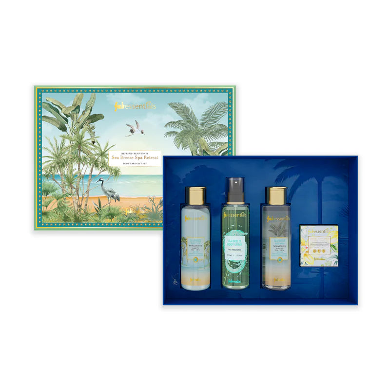 fabessentials Sea Breeze Spa Body Care gift Set 310g | Bath & Body Gift Set