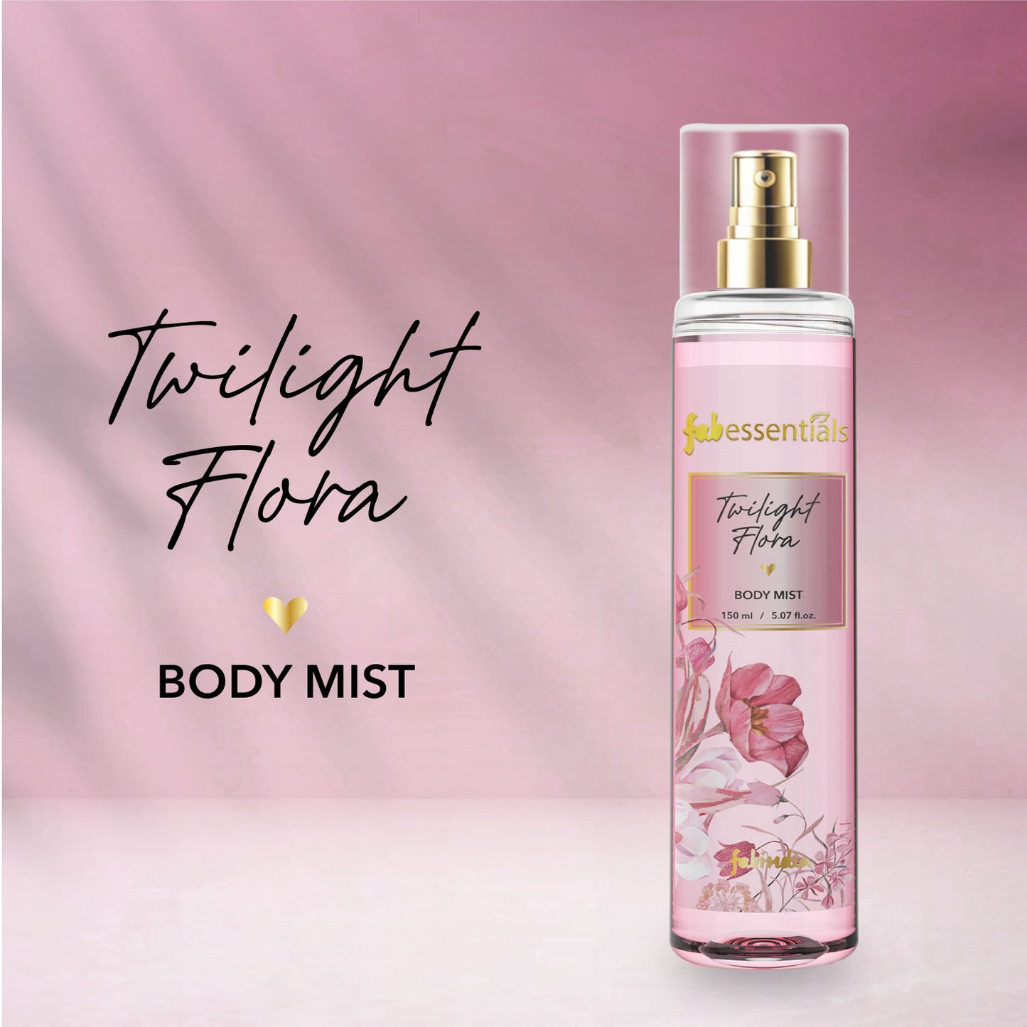 fabessentials Twilight Flora Fine Fragrance Body Mist 150ml | Luxury Fine Fragrance Mist for Women & Men