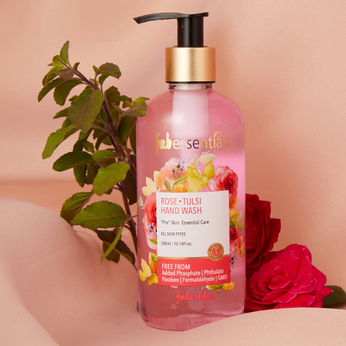 Rose Tulsi Hand Wash - 300 ml