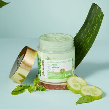 Aloe Vera Cucumber & Mint Face Mask - 100 gm