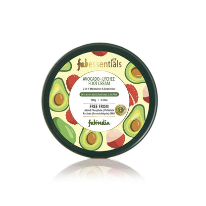 Avocado Lychee Foot Cream - 100 gm