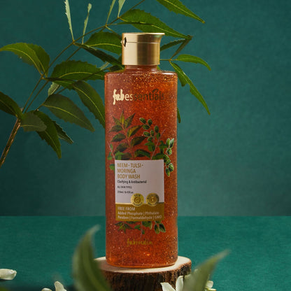 Neem Tulsi Moringa Body Wash - 250 ml