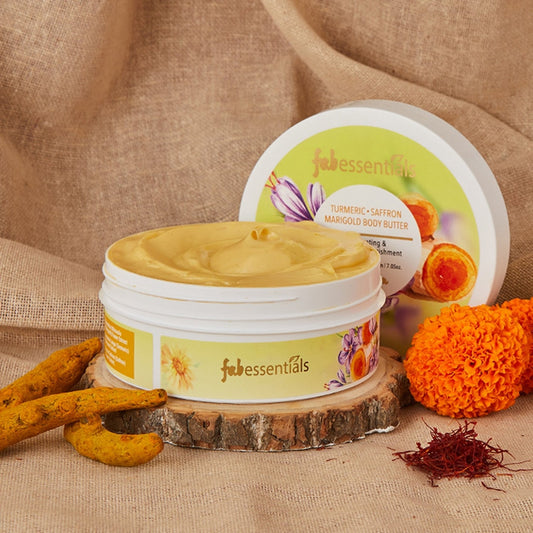 Turmeric Saffron Marigold Body Butter - 200 gm