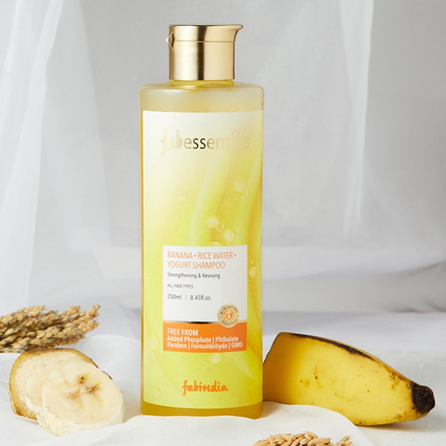 Banana Rice Water & Yogurt Shampoo - 250 ml