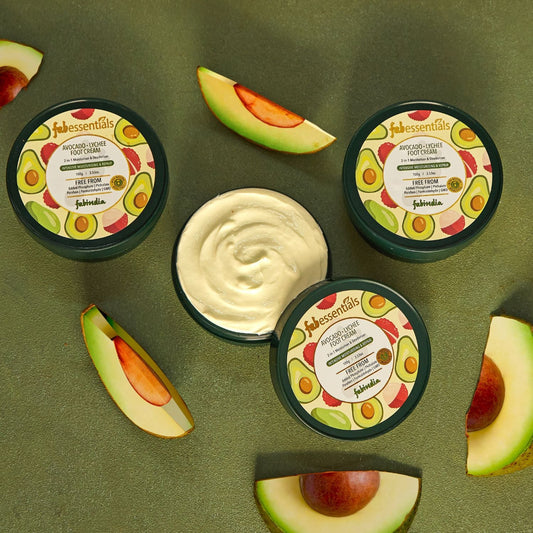 Avocado Lychee Foot Cream - 100 gm