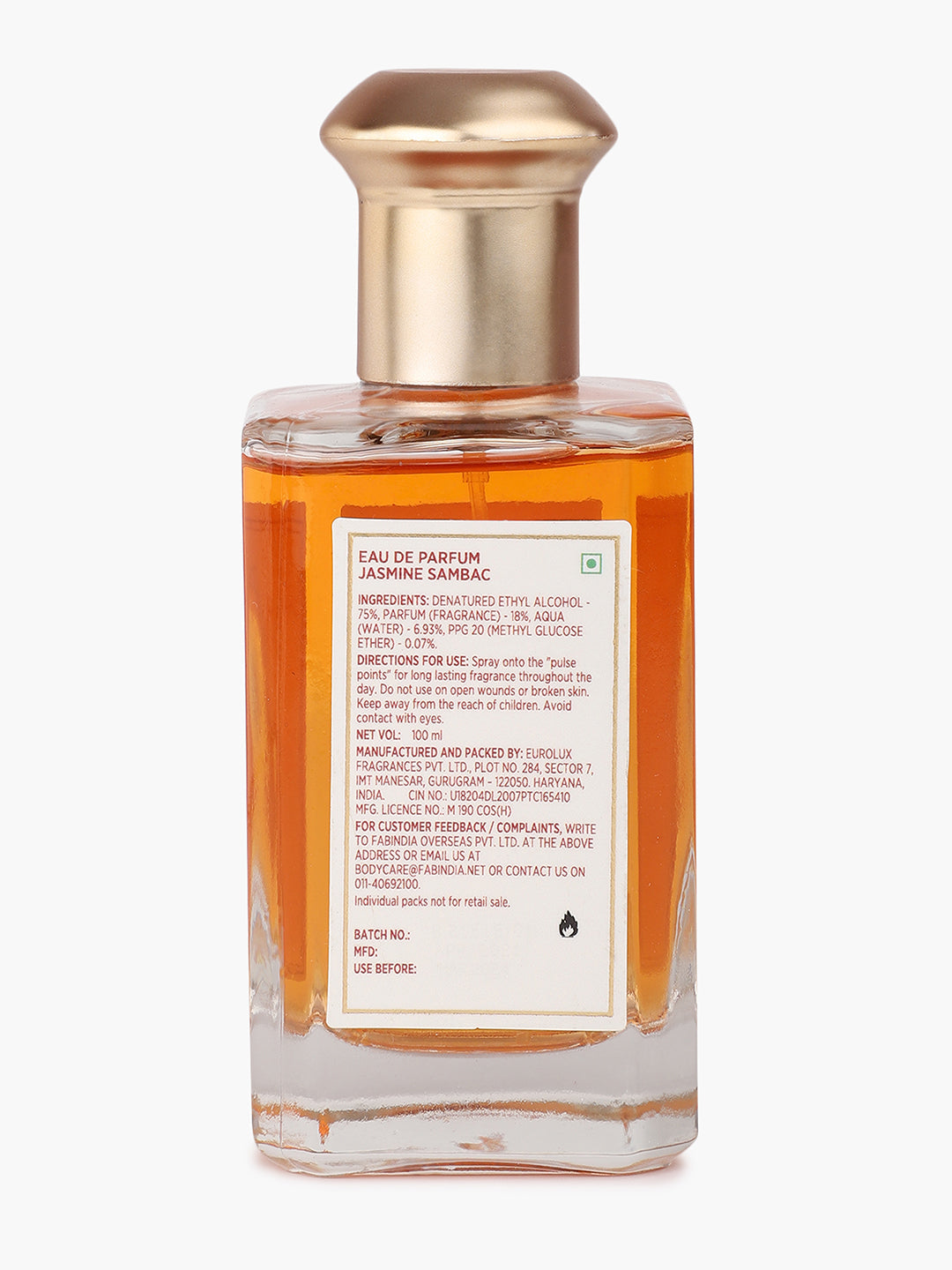 Fabindia Jasmine Perfume - 100ml