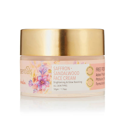 Saffron Sandalwood Face Cream - 50 gm