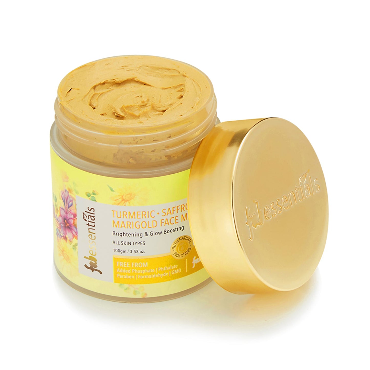 Turmeric Saffron Marigold Face Mask - 100 gm