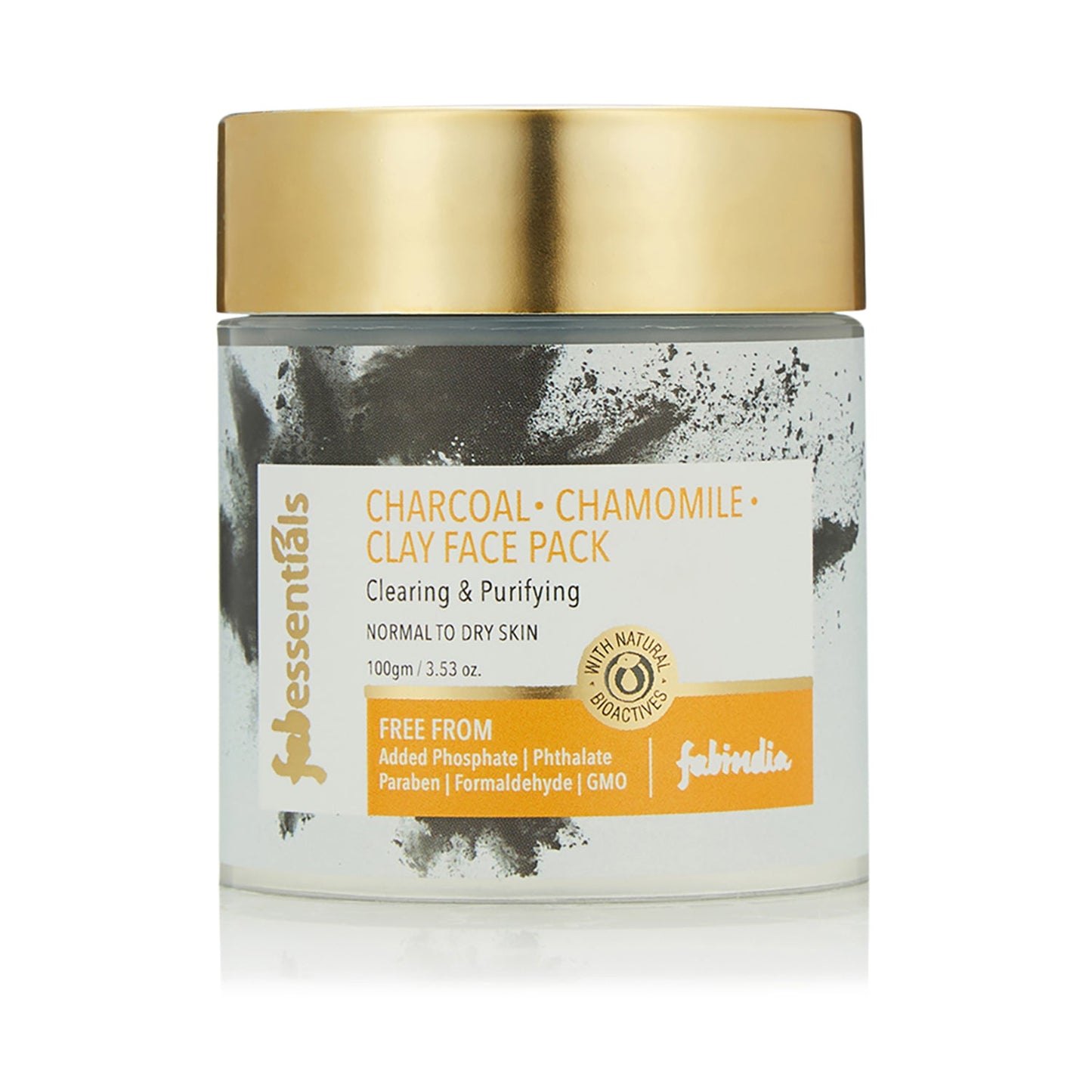 Charcoal Chamomile & Clay Face Pack - 100 gm