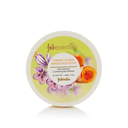 Turmeric Saffron Marigold Body Butter - 200 gm