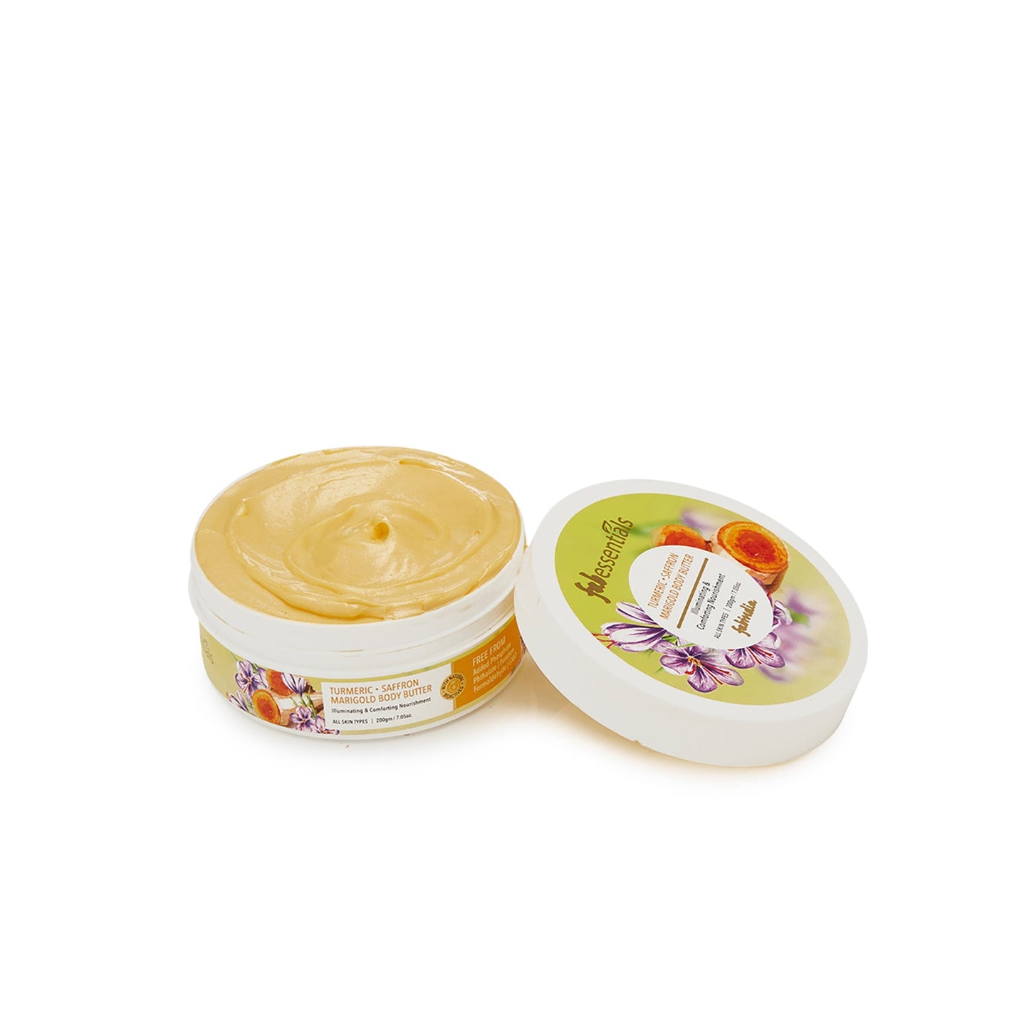 Turmeric Saffron Marigold Body Butter - 200 gm