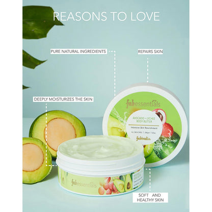 Avocado Lychee Body Butter - 200 gm