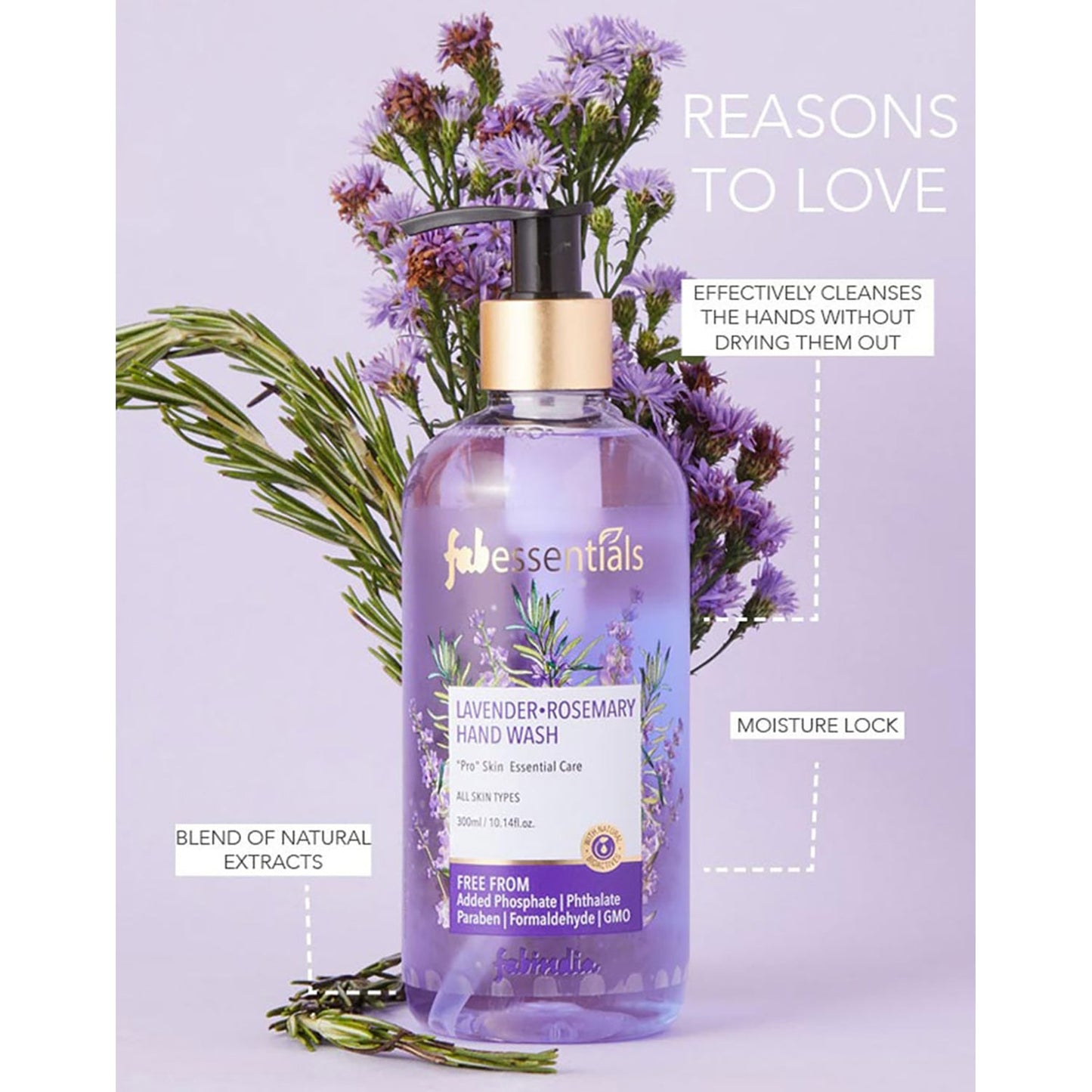 Lavender Rosemary Hand Wash - 300 ml