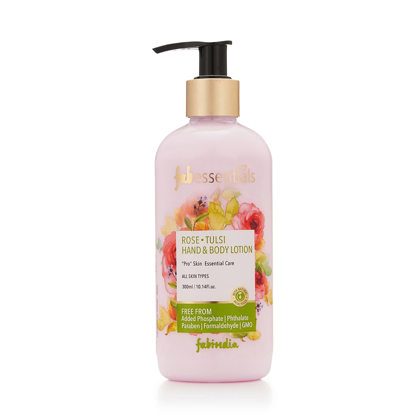 Rose Tulsi Hand & Body Lotion - 300 ml