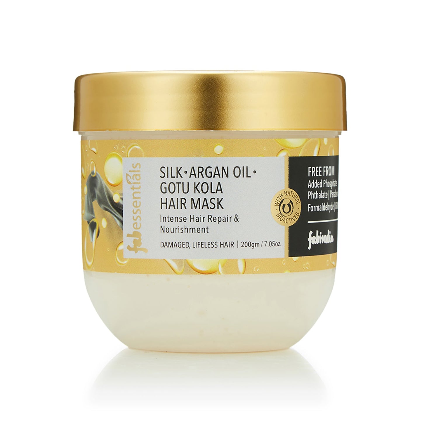 Silk Argan Oil Gotu Kola Hair Mask - 200 gm