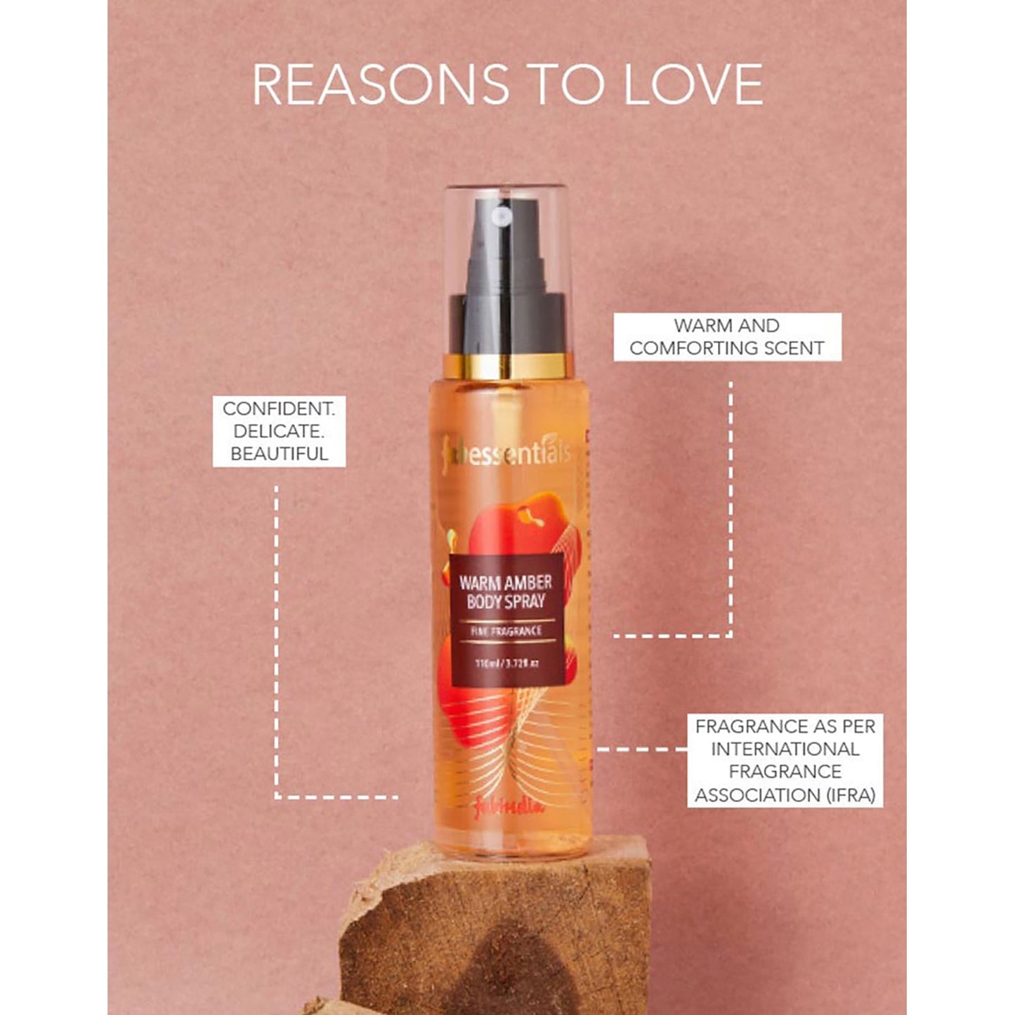 Warm Amber Body Spray - 110 ml