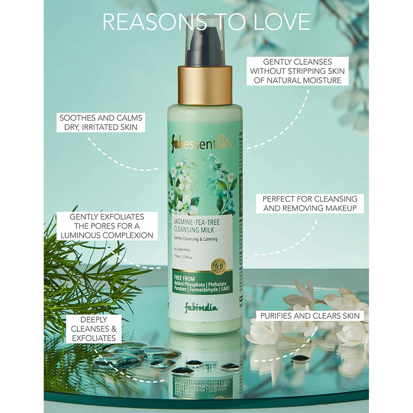 Jasmine Tea Tree Cleansing Milk - 110 ml