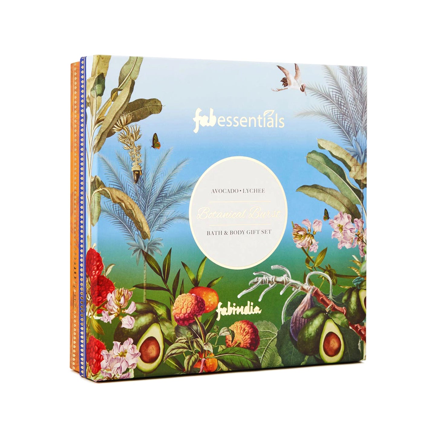 Avocado Lychee Botanical Burst Bath & Body Gift Set - 200 ml + 150 gm