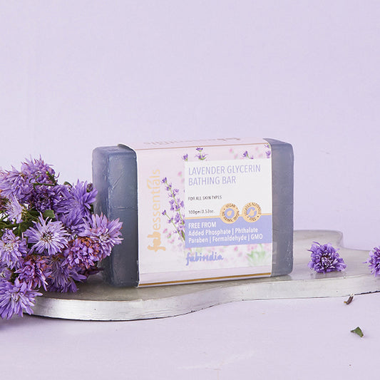 Lavender Glycerin Bathing Bar - 100 gm