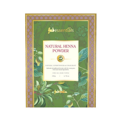 Fabessentials Natural Henna Powder 190 gm