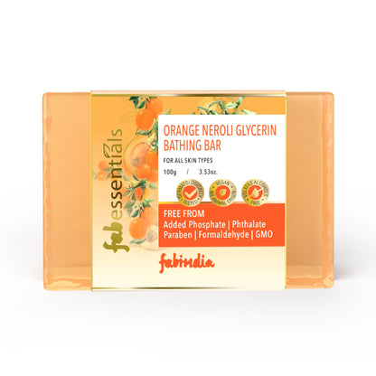 Orange Neroli Bathing Bar - 100 gm